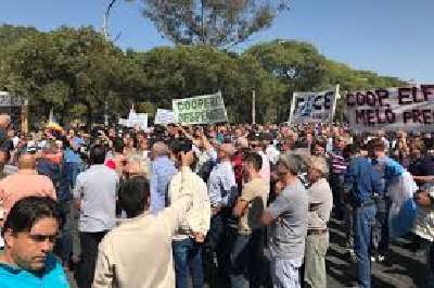 Se movilizaron 200 cooperativas eléctricas en Córdoba