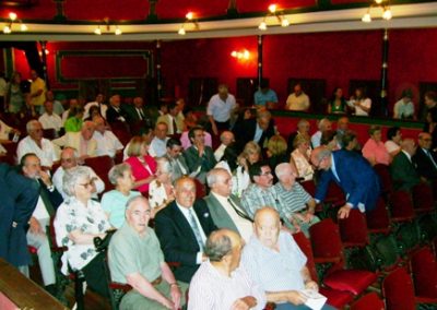 Mucho público en el teatro