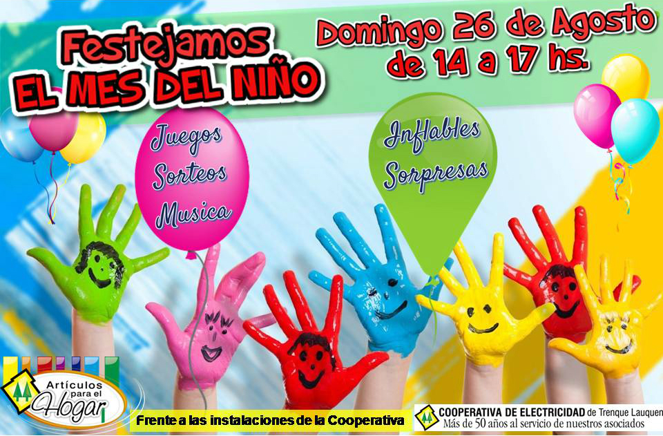 Este domingo, la Cooperativa festeja el Día del Niño