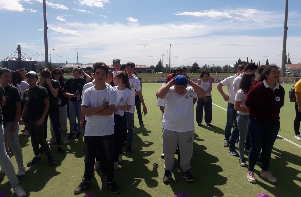 Los chicos cooperativos disfrutaron de las sierras