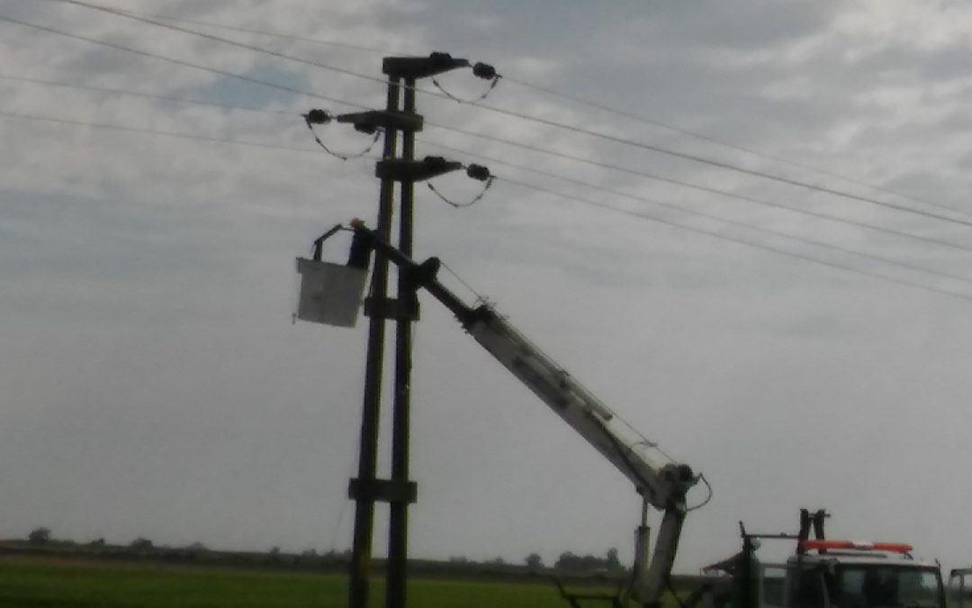 Reestructuración de líneas en áreas rurales