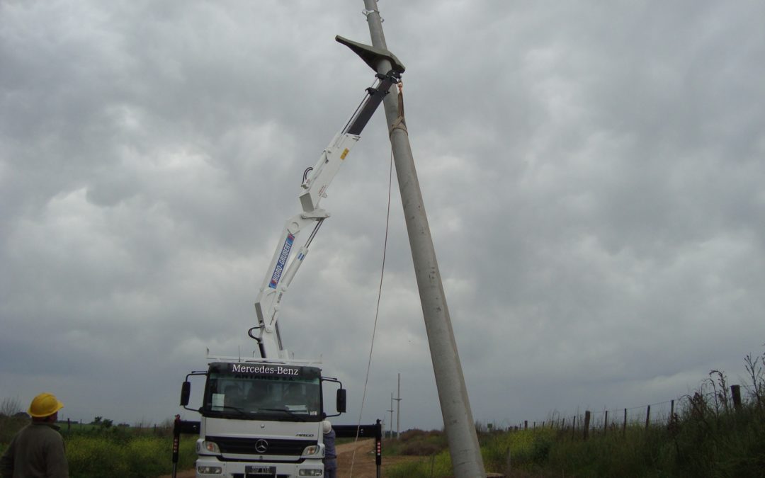 Avanza la reestructuración de líneas eléctricas