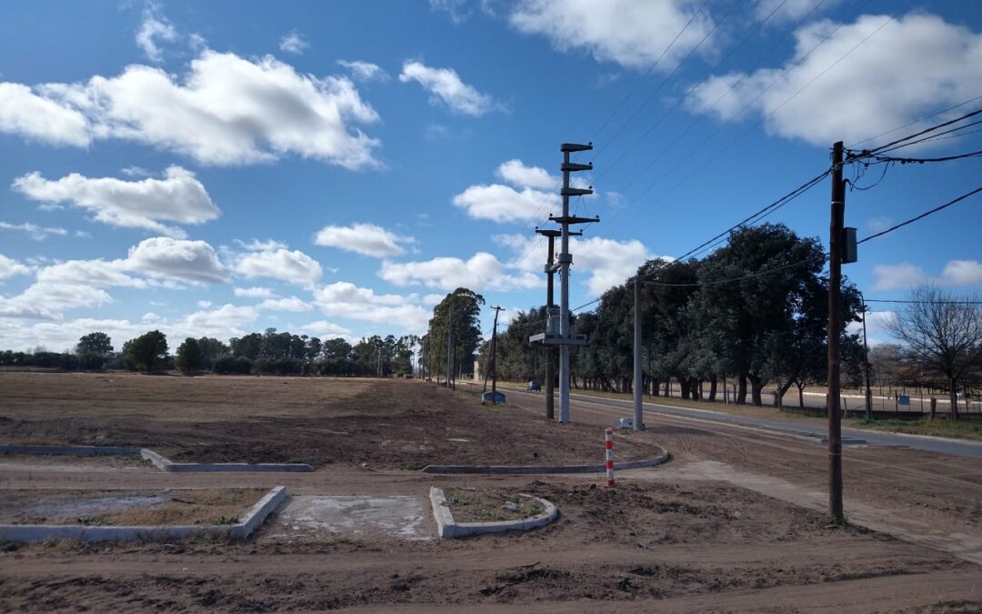 Se finalizó la obra de la línea sobre la calle Llorens