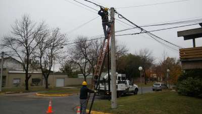 Obras eléctricas a muy buen ritmo