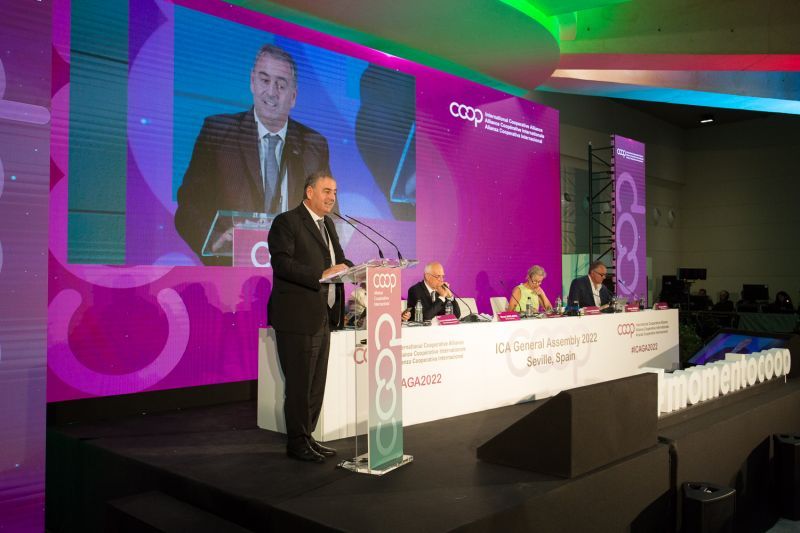 Ariel Guarco, reelecto en la Alianza Cooperativa Internacional