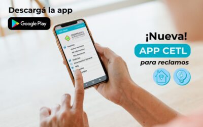 Bajá la APP “CETL MOVIL” y hacé tu reclamo