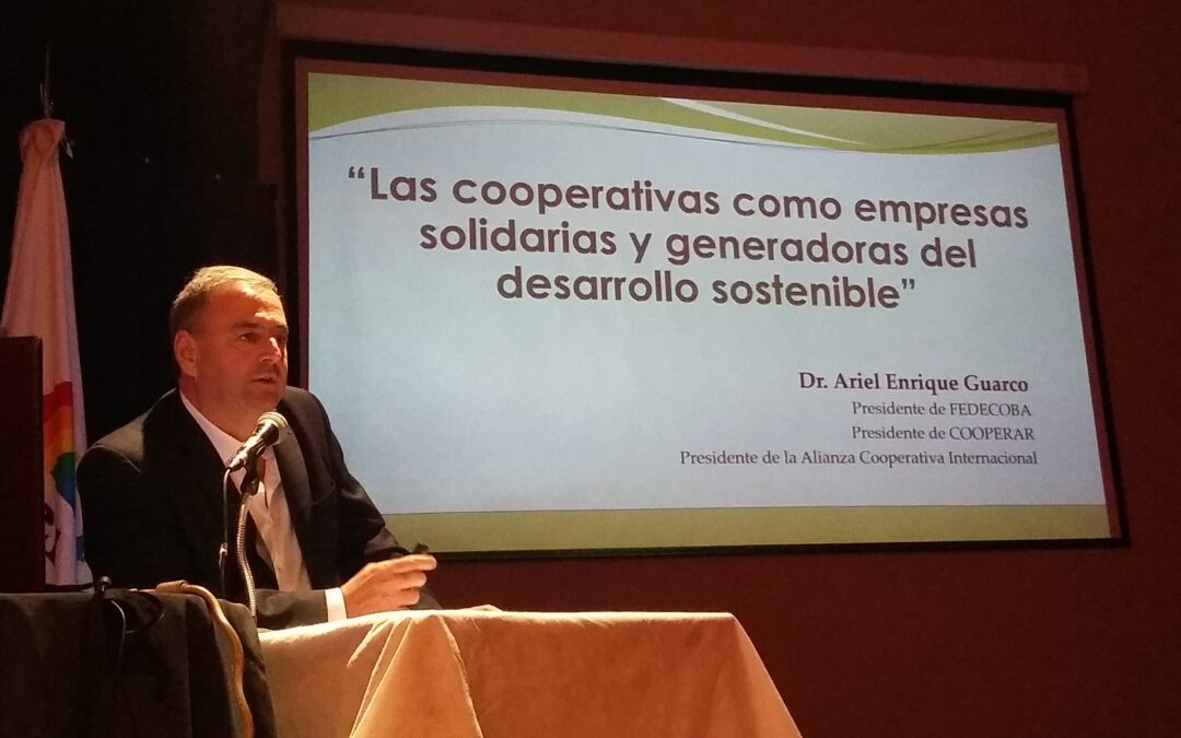 Guarco fue reelecto presidente en COOPERAR