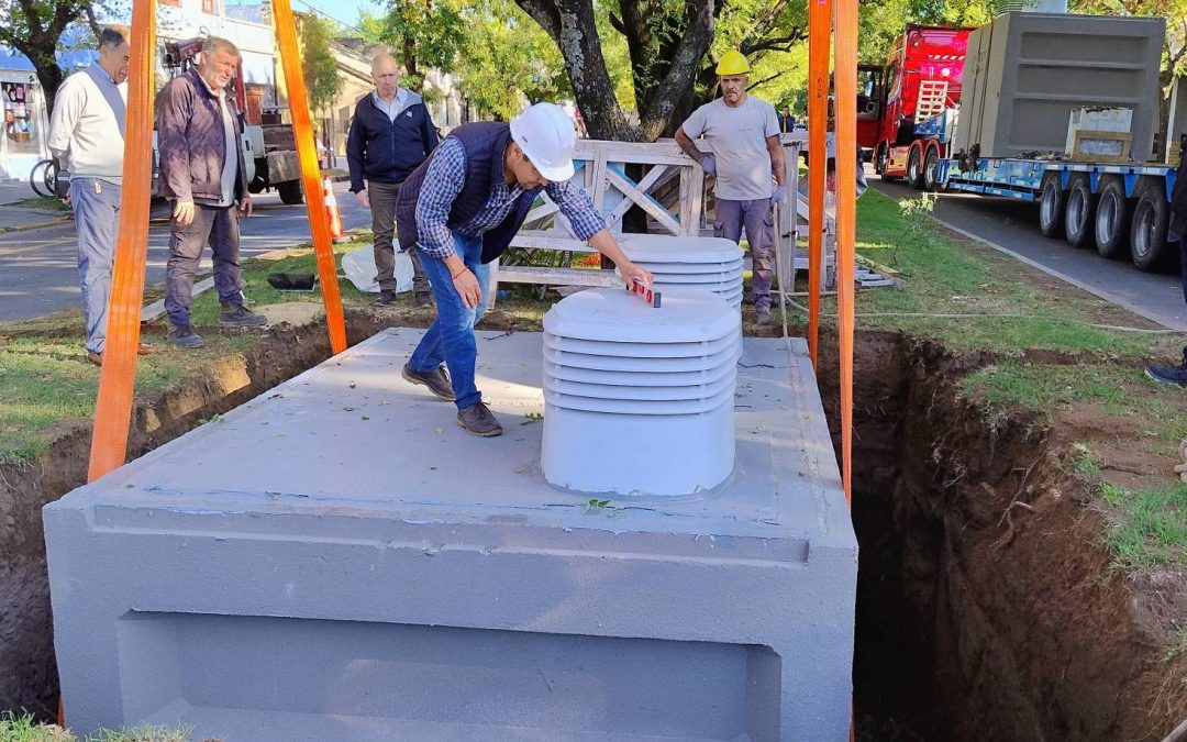 En plena ejecución la obra del tendido subterráneo